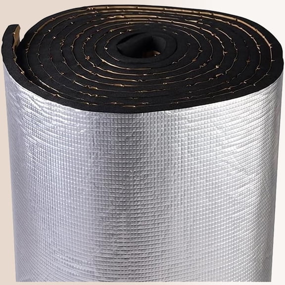 Car Heat Sound Deadening Insulation Mat - PE Foam Sound Deadener Material & Heat Barrier for Auto Hood Engine Roof Door and Trunk