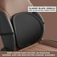 thumbnail image 1 of Car Heated Lumbar Cushion, USB Heating Back Support Pillow for Winter Comfort and Pain Relief, Warm Neck and Waist Support for Cars Home Office, Soft Corduroy Hot Compress Seat Cushion, 1 of 3