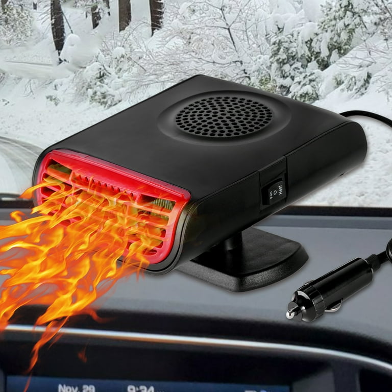 Car Heater, 12V 150W Portable Car Heater for Car, Pickup Auto, Air  Conditioners, SUV, Jeeps, Trucks, 12 Volt Portable Car Heater and Defroster  That