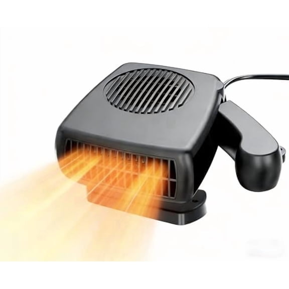 Car Heater,12V 200W Portable Car Heater and Defroster,Windshield Defogger,12 Volt That Plugs Into Cigarette Lighter,Calenton para Carro,360° Rotation