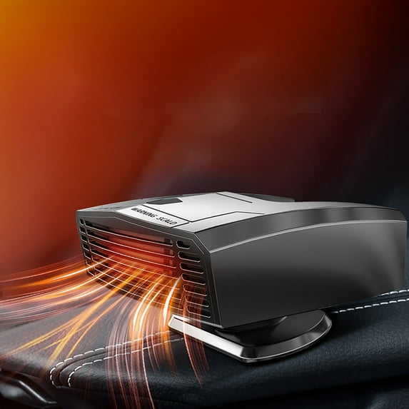 Taicans Car Heater 12V - Portable Heater/Fan/Demister (150W),Foldable Handle 3.55in,Dual Cold/Hot Mode,Windshield Defroster for Cars/RV/Camping