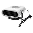 thumbnail image 1 of Car Heater, 2-In-1 Multi-Function Portable,150W 12V Car Heater That Plugs Into Cigarette Lighter, Portable Windshield Defogger And Defroster, 360° Free Adjustment, Quick Heating Defrost And Defogging, 1 of 5