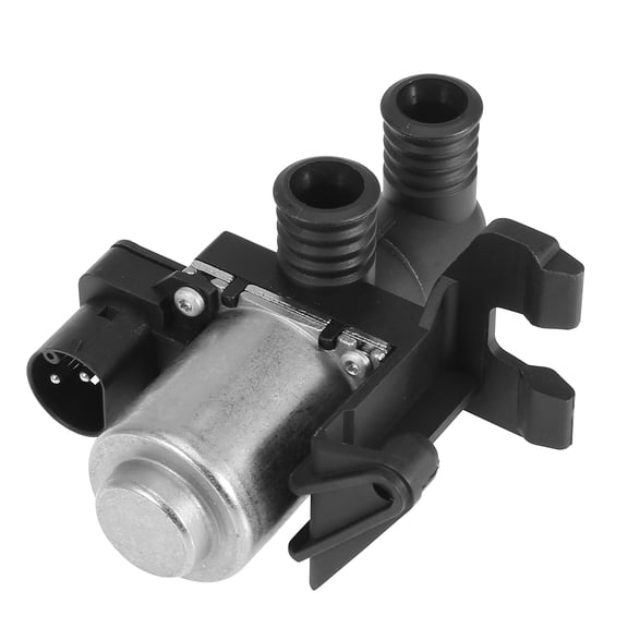 Unique Bargains Car Heater Control Valve Solenoid 64118375443 64114383988 Black for BMW Z3 1996-2002