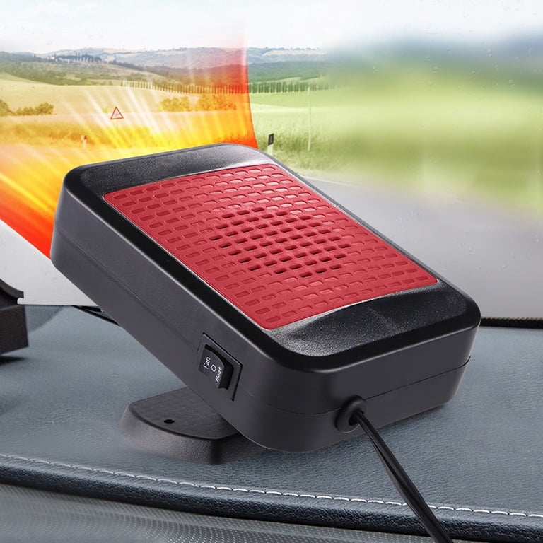 portable heater for car cigarette lighter Car Heater That Plugs into Cigarette Lighter Portable Car Heaters for  Vehicle 6 Inch 12 Volt Heater for Car 360 Degree Rotation Windshield  Defogger