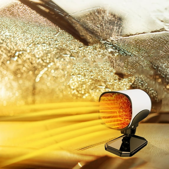 Car Heater - Portable Car Heater, 12V with Thermostat and Overheat Protection PTC Fast Heating for Car