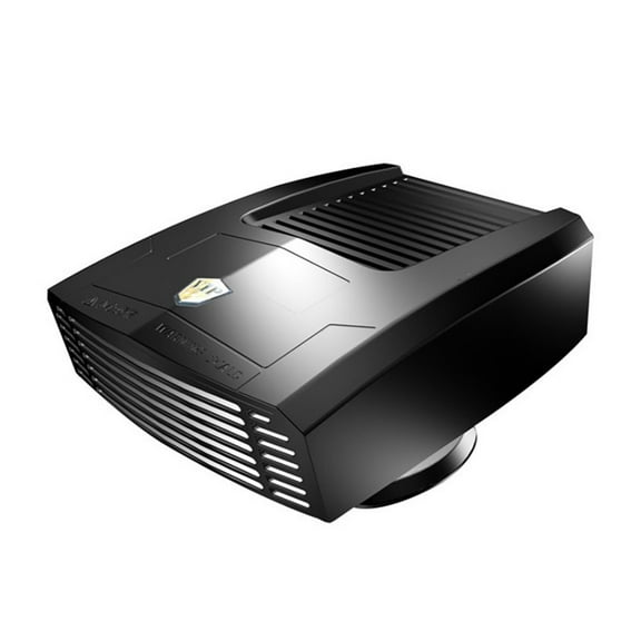 Car Heater Portable Fan,Car Heater Cooling Fan 2 in 1 Fast Heating Quickly Defrost Defogger,12V Space Automobile Adjustable Thermostat Plug in Cigarette Lighter 360 Degree Rotary Base