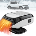 thumbnail image 1 of Car Heaters for Vehicle, 2025 New Portable Car Heater Car Heater Lighter Windshield Defogger and Defroster, Upgrade 2 in 1 Heating Cooling Fast Windshield Defrost Defogger, 1 of 6