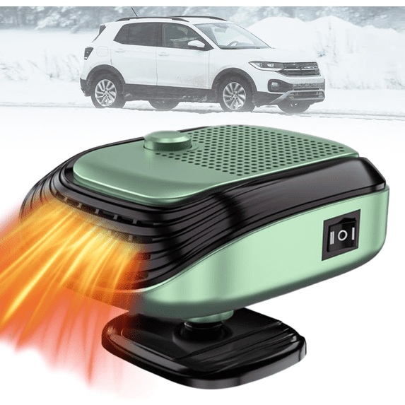 Car Heaters for Vehicle, 2025 New Portable Car Heater Car Heater Lighter Windshield Defogger and Defroster, Upgrade 2 in 1 Heating Cooling Fast Windshield Defrost Defogger
