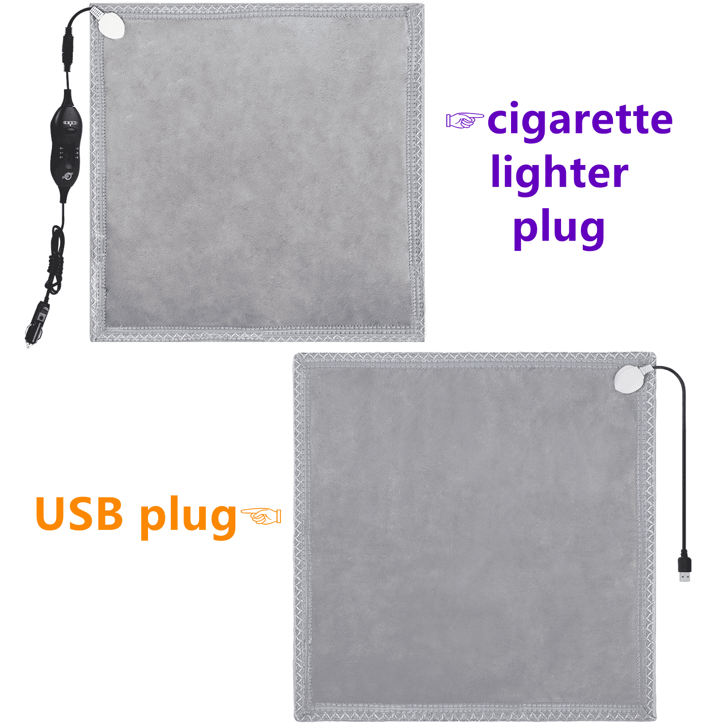heating pad with cigarette adapter Car Heating Cushions Electric Heating Cushions, Heating Pads, Warming Pads,Cigarette  lighter Plug