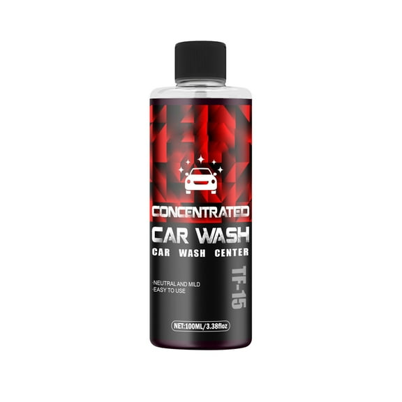 Car High Foam Pre-wash Liquid Car Wash Water Wax Decontamination Car Window Cleaning Paint Cleaning Car Wash Liquid Suitable For Cars, Trucks, Motorcycles 100ML