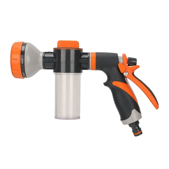 Car High Pressure Washing Watering Foam Sprayer 8 Modes Garden Watering Foam Sprinkler Cars Cleaning and Maintenance,1 * Garden Watering Sprayer,As Shown