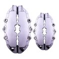 thumbnail image 1 of Car High-Temp Resistant Caliper Covers, Glue-Install Brake Set, 14-18" Hub Fit （Silver.S）, 1 of 4