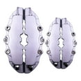 thumbnail image 1 of Car High-Temp Resistant Caliper Covers, Universal Cut-to-Fit, Brake Refit Set （Silver.S）, 1 of 4