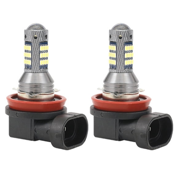 Car Highlight LED Bulbs 9005 9006 42SMD H11 H7 H8 High Power Driving Running Headlamp Auto Fog Light 2 Pack