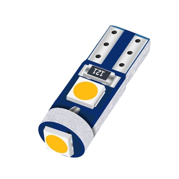 Car Highlight T5 3030-3SMD Air Conditioner Button Light Instrument LED Lights Dashboard Warning-Indicator Button Car Supplies