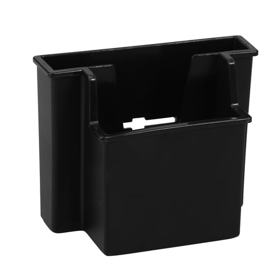 NIAIZEK Black Rectangular Car Phone Holder with Storage, Compatible with Air Vent Mount, Secure Grip for Smartphones