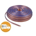 thumbnail image 1 of Car Home Audio Speaker Wire Transparent Clear Cable 14AWG 100ft 14/2 Gauge, 1 of 3