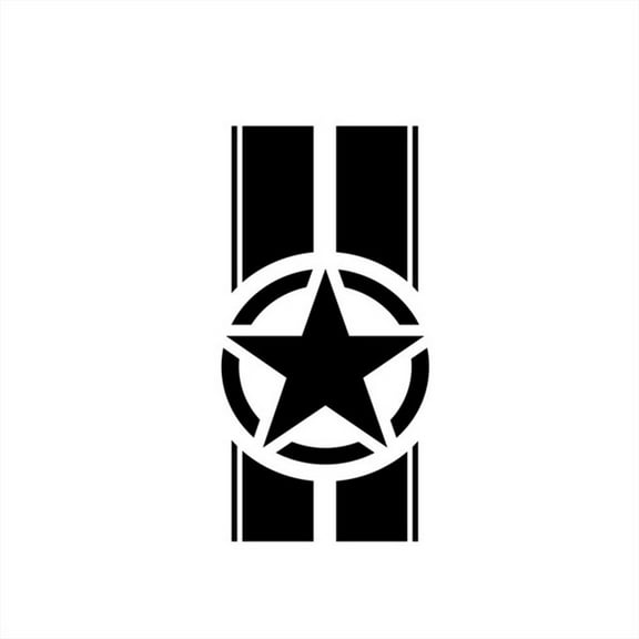Car Hood Racing Sticker With Stripe Decal for Jeep for For Wrangler Tj Lj Jk 45*110Cm