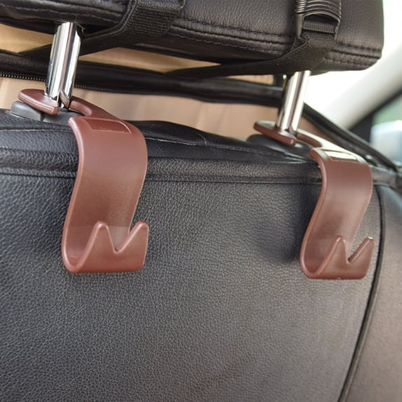 Car Hooks Car Seat Back Hooks Purse And Handbag Holder HooksHandbag And Hat Holder Hooks 4pcs