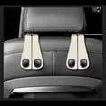 thumbnail image 1 of Car Hooks, Double Hooks Car Seat Back Hooks, Car Front Seats Back Hanging Storage Organizer, Heavy Duty Vehicle Seat Headrest Mounted Hanger for Grocery Bags and Purses, 1 of 5