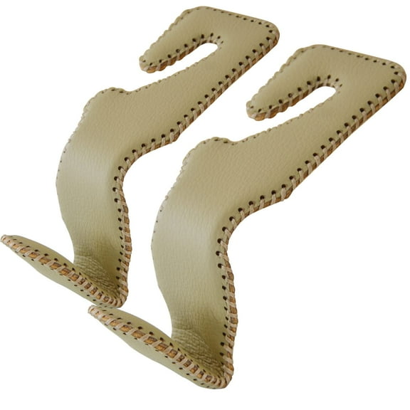 Car Hooks Universal Car Vehicle Back Seat Headrest Hanger Holder Hook Microfiber Leather & Stainless Steel