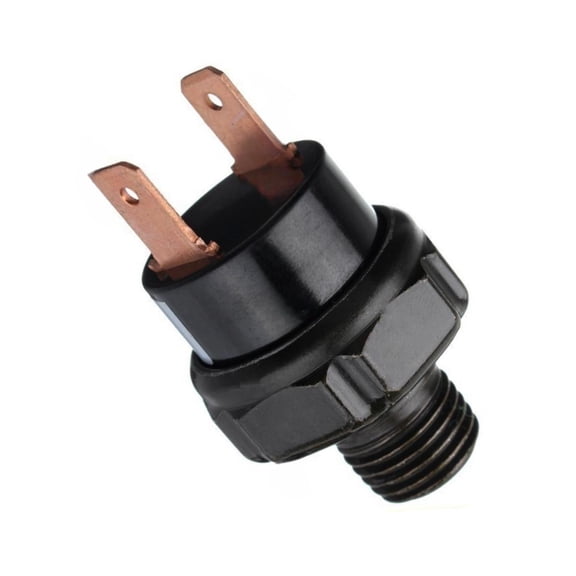 Car Horn Air Compressor Switch 1/4'' 12V/24V 1/4inch Control Switch Controller Switch Valve, 110-140PSI