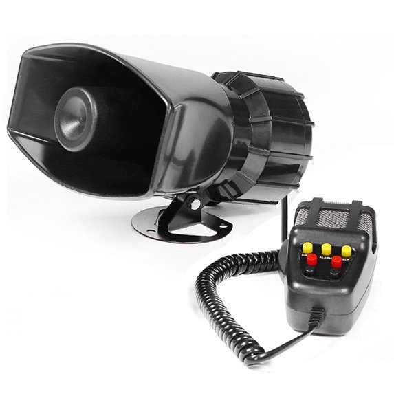 Car Horn Loud Multi -function Speakers Police Police Reporter History Emergency Motorcycle 12V 100W Multi -color And Clarkson Horn