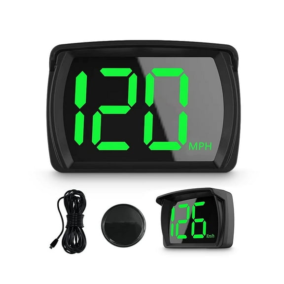 Car Hud GPS SpeedometerHead Up Display for Cars with SpeedMphUSB Plug and PlaySuitable for All Car