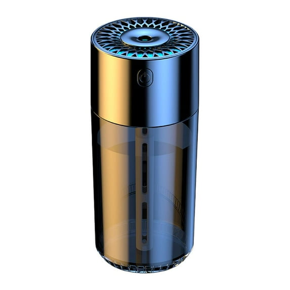 Car Humidifier, Car Diffuser, 300ml Car Diffusers for Essential Oils, Smart Car Freshener Diffuser, USB Cool Mist Humidifier Diffuser, 7-LED Color Changing, for Car Home Office Bedroom