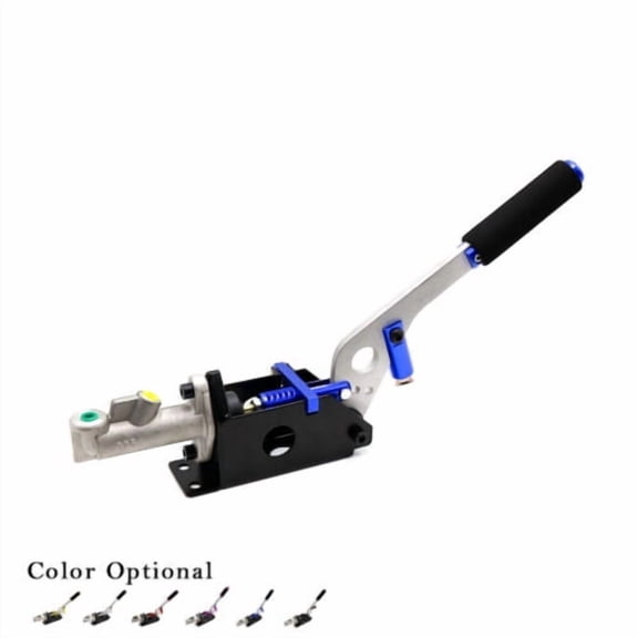 Car Hydraulic Drift Rally Hand E-Brake Racing Parking Handbrake Lever 300mm Blue