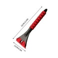 thumbnail image 1 of Car Ice Scraper, Scratch Free Vehicle Window Glass Snow Frost Removal Tool with Foam Grip, Automotive Windshield Ergonomic Scraper for Frost Snow Ice, Universal for Truck RV Van, 1 of 5