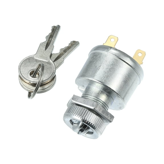 Car Ignition Switch with Keys Replacement for EZGO Golf Cars and Utility Vehicles