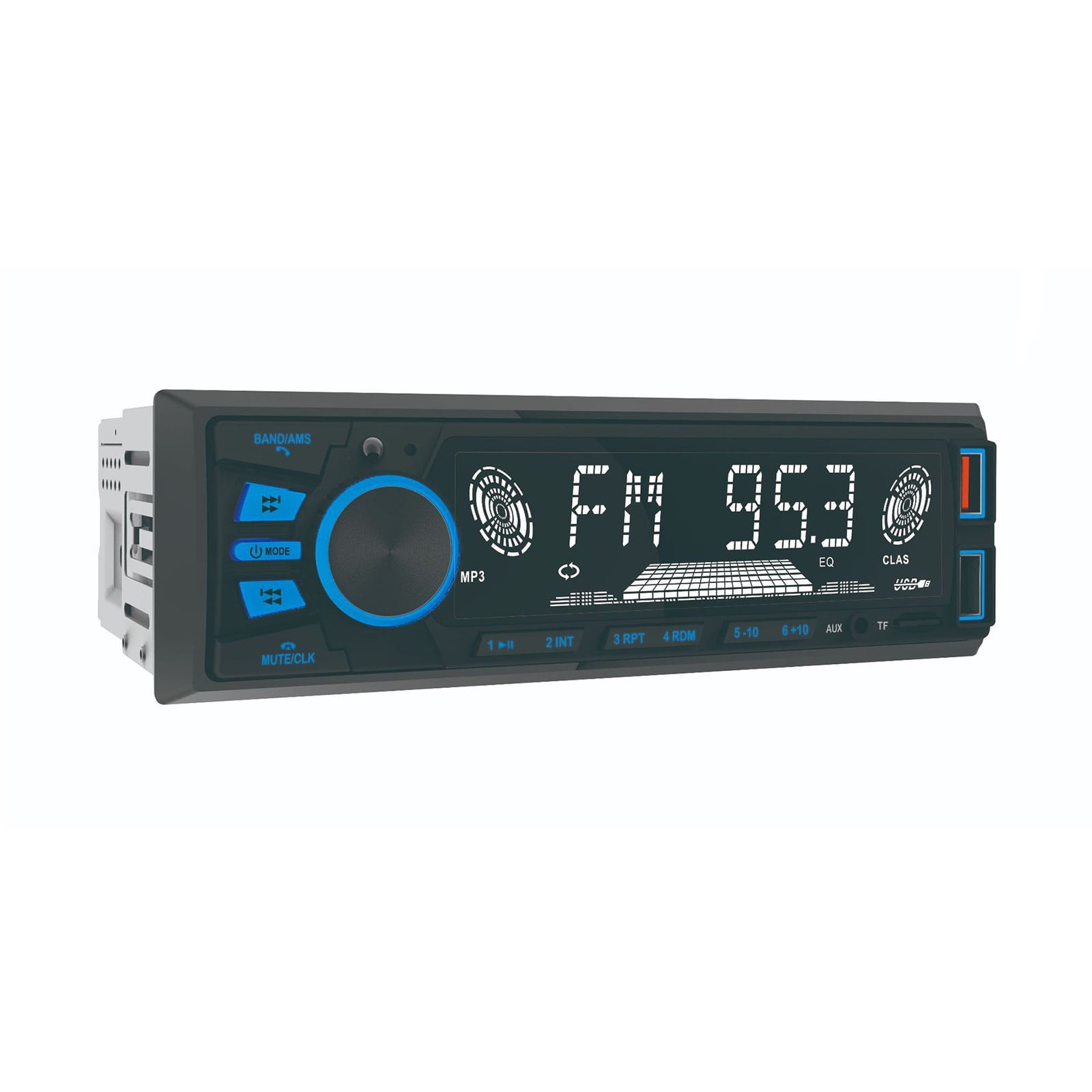 Usb Multimedia Car Individual DIN Stereo Receiver with Handsfree Calling App Control ...
