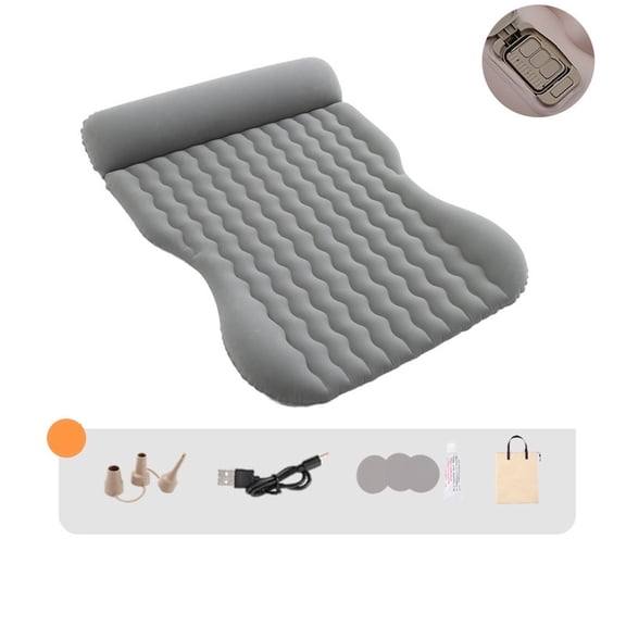 Car Inflatable Bed - Suv Trunk Inflatable Mattress, Automatic Air Mattress, Car Rear Seat Sleeping Pad - For Camping, Travel, Road Trips, Outdoor Adventures, Car Use