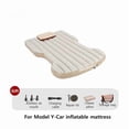 thumbnail image 1 of Car Inflatable Mattress For Tesla Model Y Juniper 2021-2025 PVC Flocking Portable Foldable Travel Bed Outdoor Travel Camping Air Mattress, 1 of 22