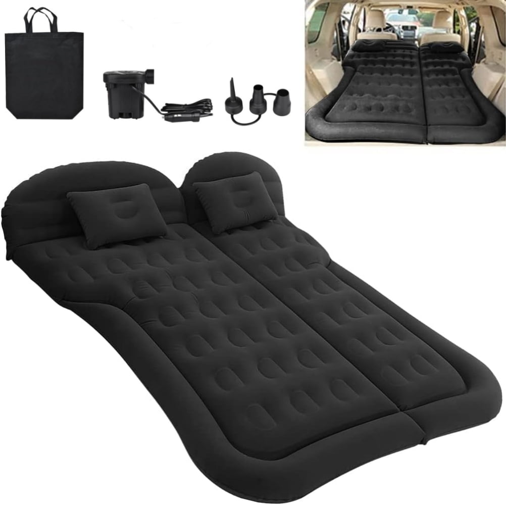 Car Inflatable Mattress with Pump, Kvago Portable SUV Air Bed for
