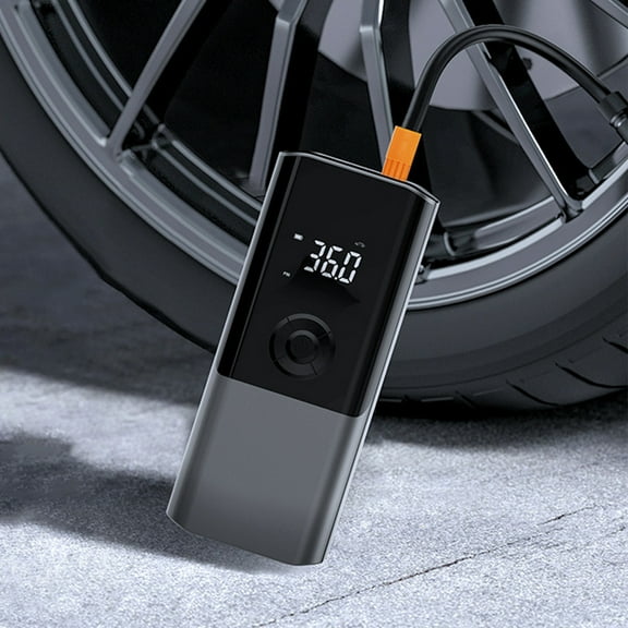 Car Inflatable Pump Portable Mini Self-Propelled Electric Pump Handheld Car Dual-Use Tire Pump, Home Essentials