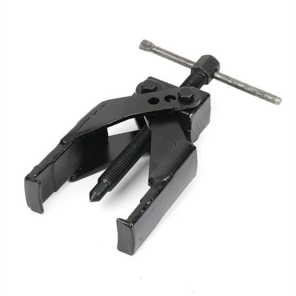 Car Inner Bearing Puller 2 Jaw Gear Extractor, Carbon Steel 2 Jaw Twin Legs Bearing Gear Puller Remover Hand Tool For Slide Gears, Pulley, And Flywheel