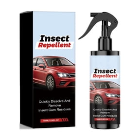 Car Insect Remover Spray, Quickly Dissolve Insect Gum Residues, Car Bug Tar Remover for Auto Exterior, Car Cleaner for Cars SUVs Trucks