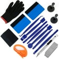 thumbnail image 1 of Car Install Tools for Vinyl Wrap, Vehicle Tint Window Film Kit Includes Vinyl Wrap Magnets, Edge Trimming Tools, Felt Squeegee, Wrapping Cutter, 9mm Knife, 1 of 7