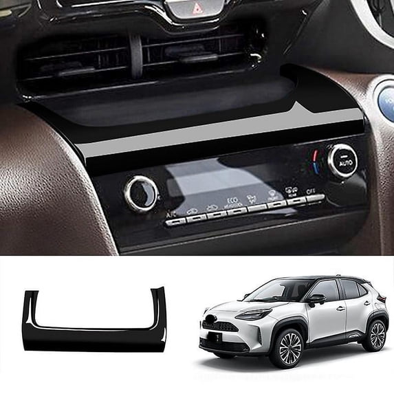 Car Instrument Air Conditioning Duct Panel Duct Center Air Outlet Decorative Frame For Yaris Cross