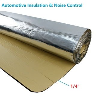 80x 39Car Sound Deadening Material Heat Insulation Roller+Tape Noise  Proof Mat