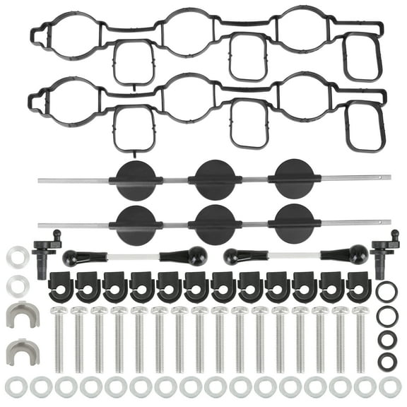 Car Intake Manifold Flap Gasket Set for VW Touareg Audi A4 A5 A8 Q5 Q7