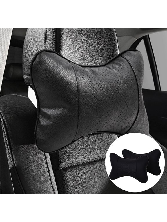 Car Interior Accessories 2Pcs Breathable Neck Pillow for Travel Comfort Soft Head Rest Relaxed Neck Support for Cars and Vehicles