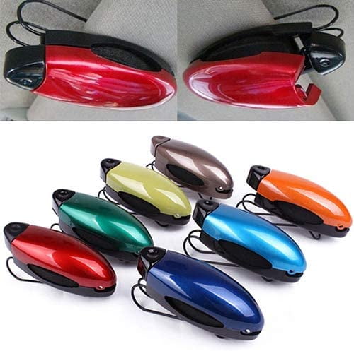 Car Interior Accessories, Auto Car Vehicle Sun Visor Clip Holder for Sunglasses Eyeglasses Car Accessories Car Decoration Gift