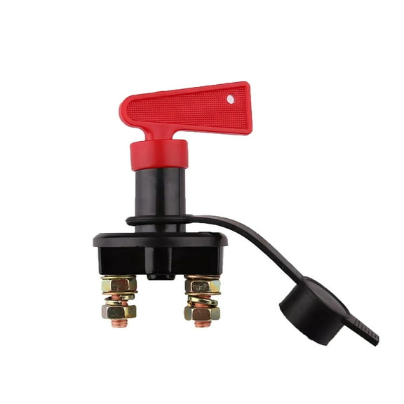 Car Interior Accessories Copper Pillar Battery Disconnect Main Knob for Vehicles - Automotive Tool for and