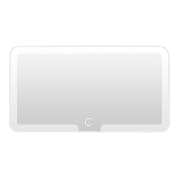 Car Interior Accessories LED Car Sun Visor Vanity with 3 Light Modes 60 LEDs Rechargeable Dimmable Control Makeup for All Vehicles