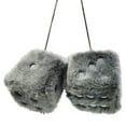 thumbnail image 1 of Car Interior Accessories - Pair Of Square Hanging Dice With Polka Car Ornament For And Vanity, 1 of 9