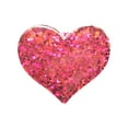 Car Interior Accessories, Shiny Acrylic Heart Shape Car Perfume Clip