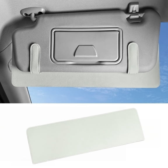 Car Interior Accessories Sun Visor Extension for Driving - Glare Shield Enhancement for Drivers and Passengers Easy Direct Install to Improve Sun and Visibility